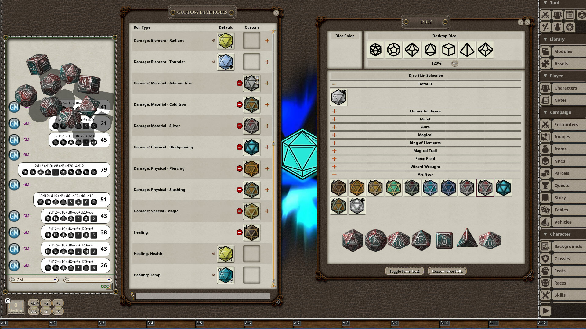 Fantasy Grounds - Artificer Dice Pack
