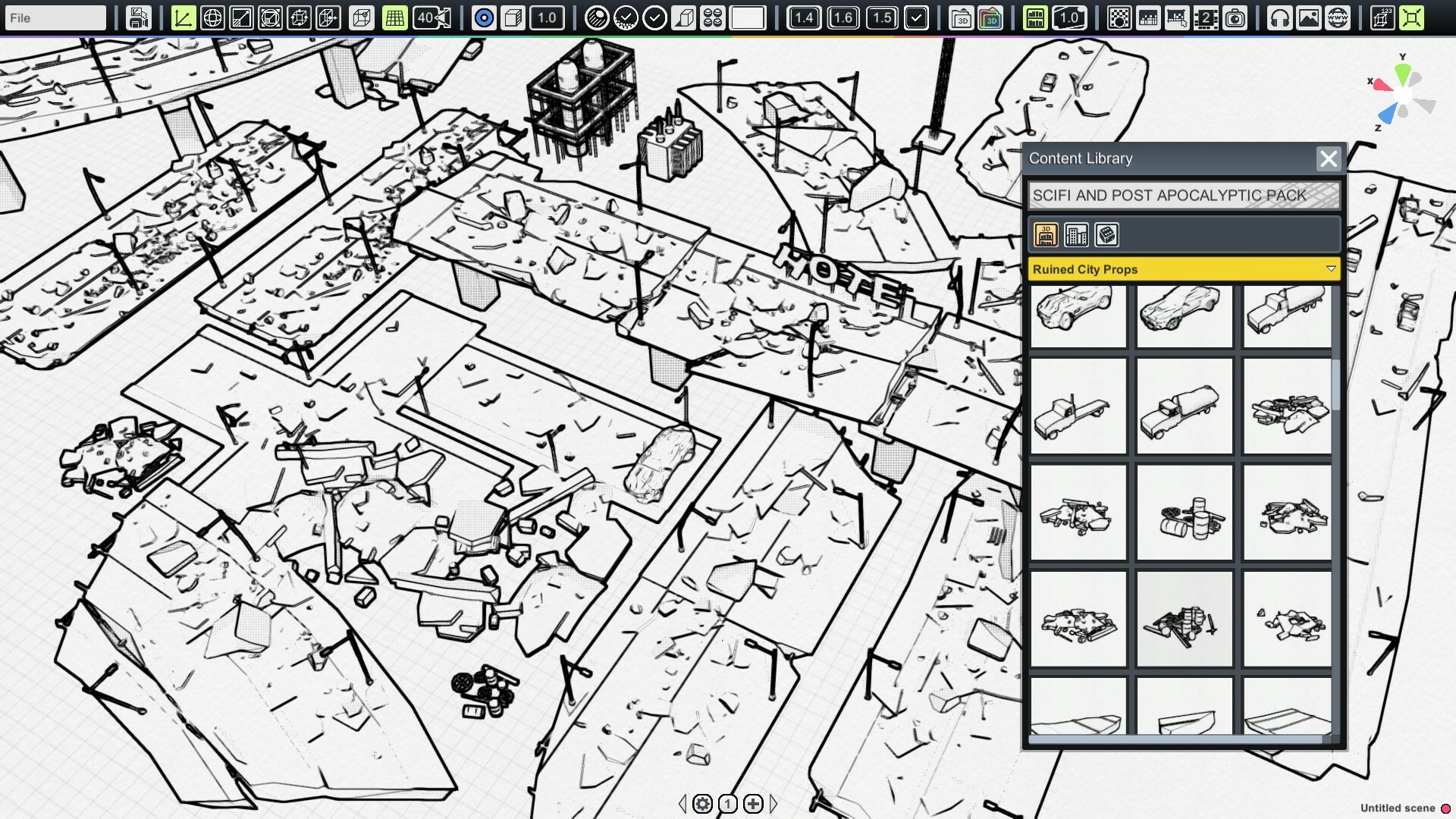 MangaKa - Sci-fi & Post Apocalypse Pack