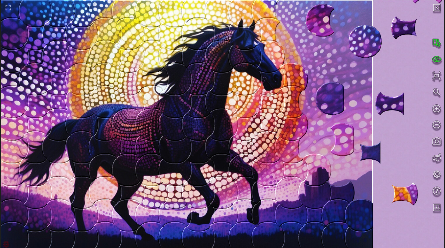 Master of Pieces © Jigsaw Puzzle DLC - Dot Painting