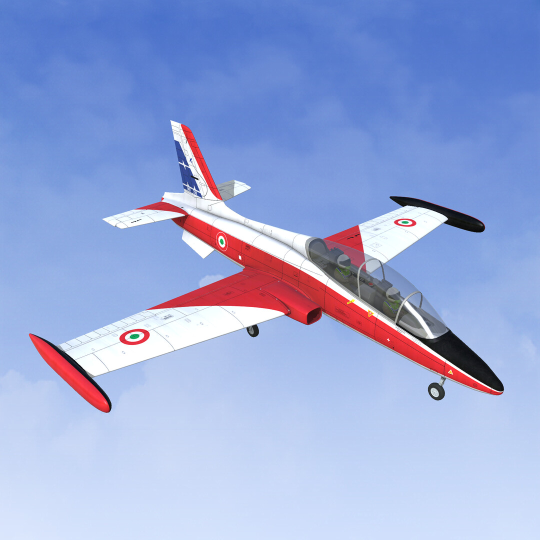 RealFlight Evolution - Hangar 9 Aermacchi MB-339 60-86N Scale Military Turbine