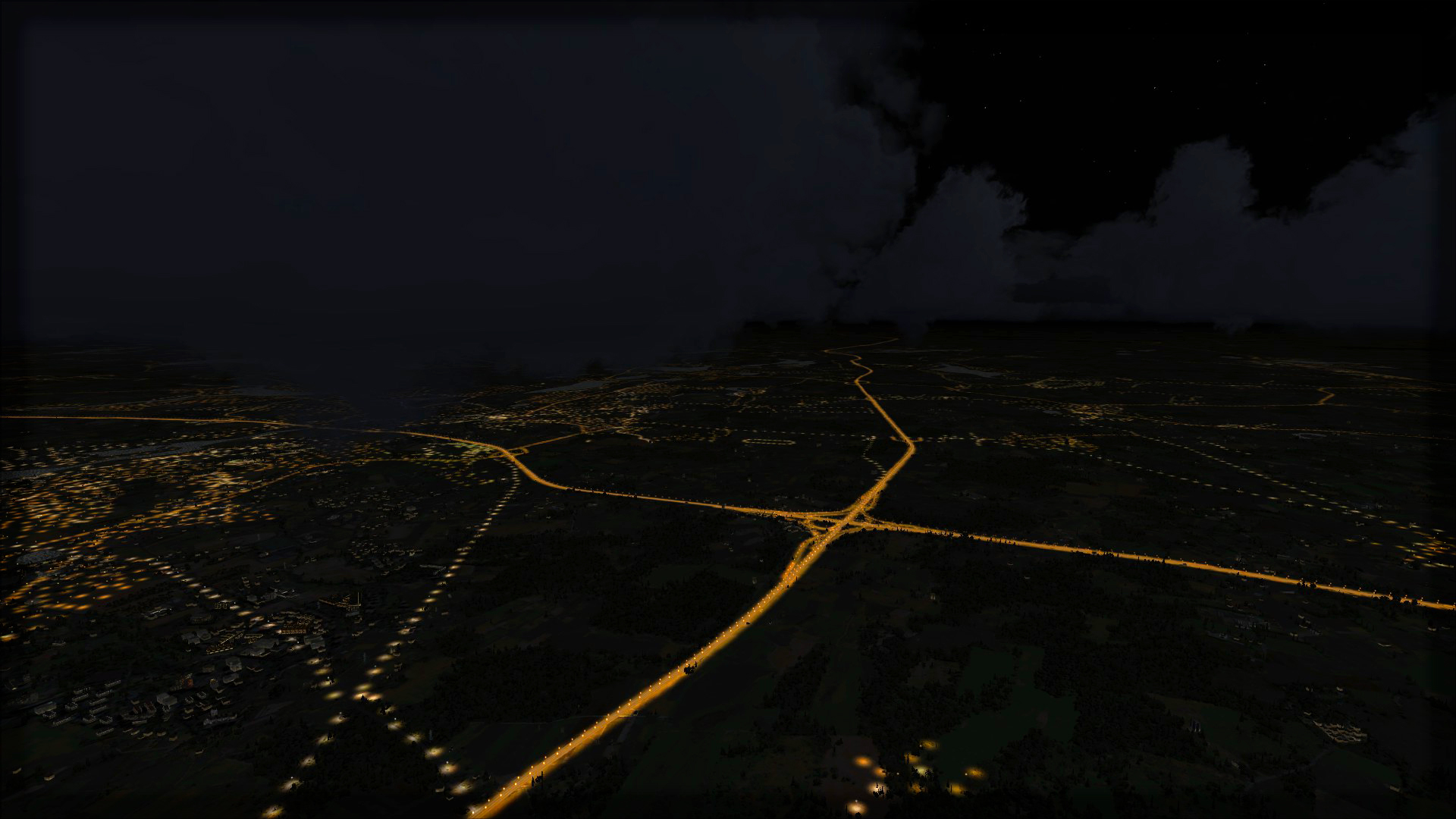 FSX Steam Edition: Night Environment: Germany Add-On