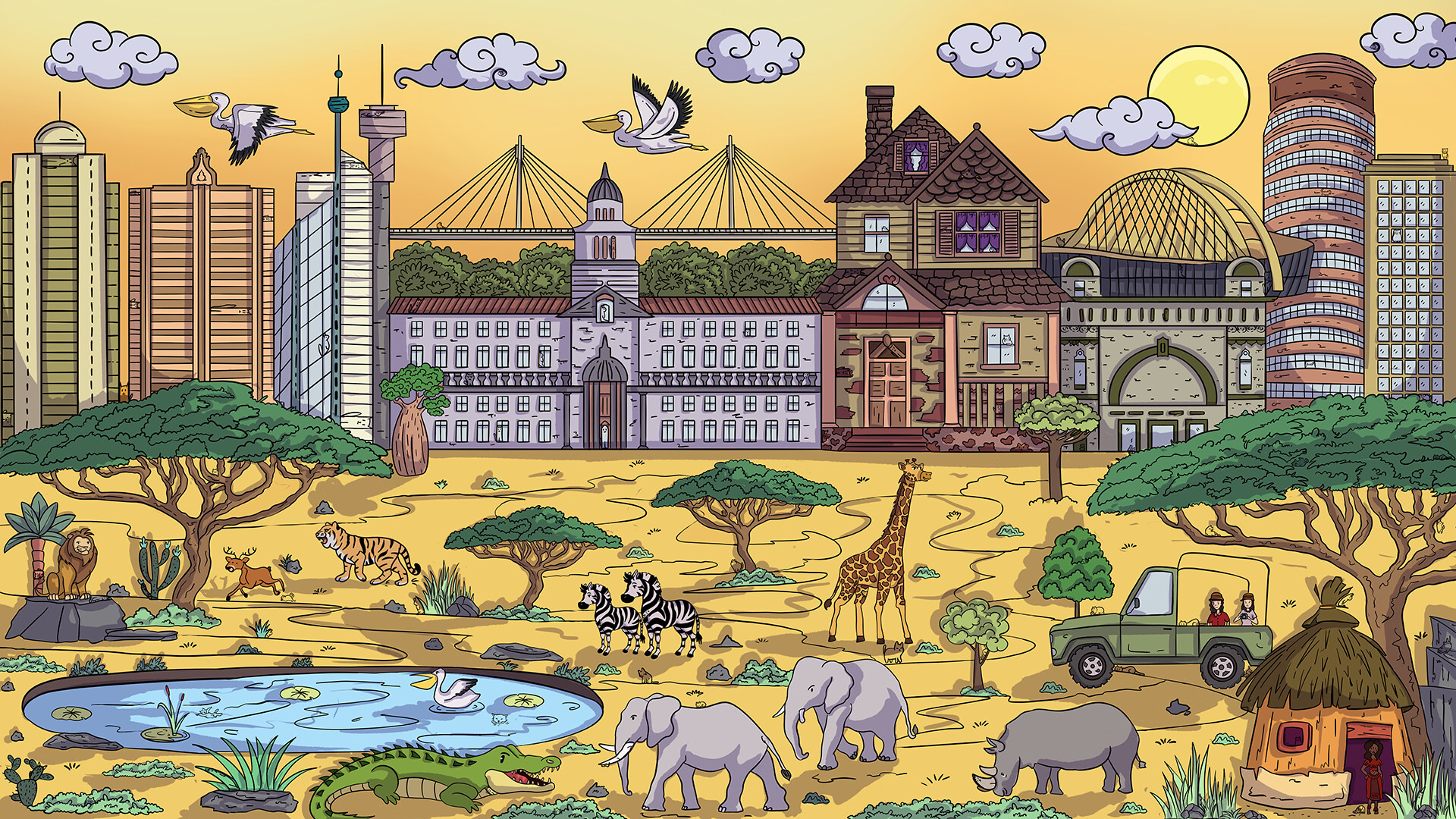 100 Africa Cats Soundtrack