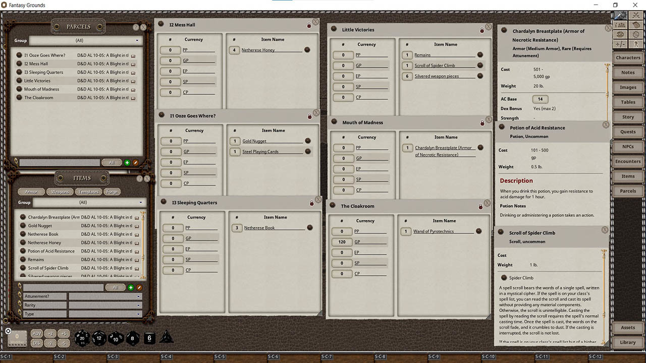 Fantasy Grounds - D&D Adventurers League 10-05 A Blight in the Darkness