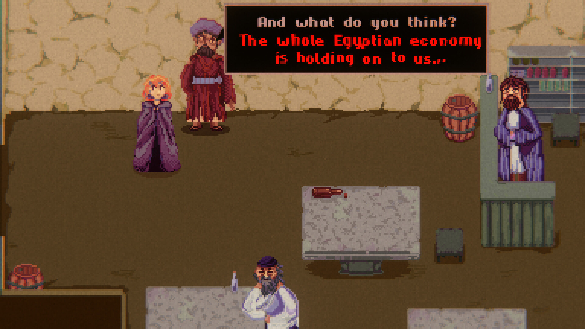 Your God is false