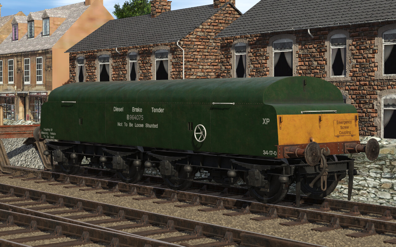 Trainz 2022 DLC - BR Diesel Brake Tenders