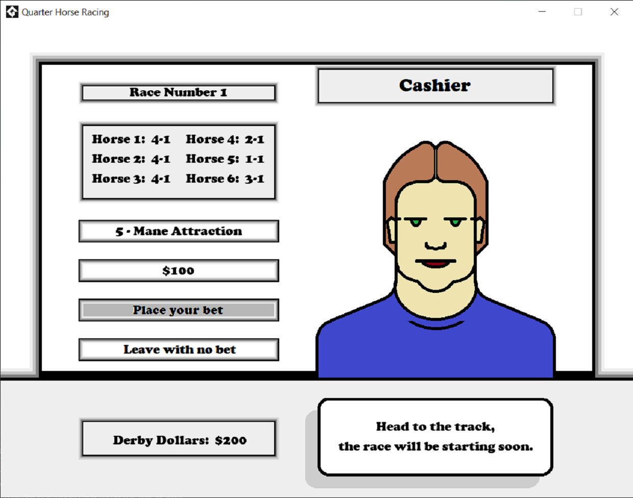 Quarter Horse Racing Demo