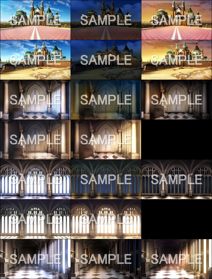 RPG Maker MZ - Minikle's Background CG Material Collection 
