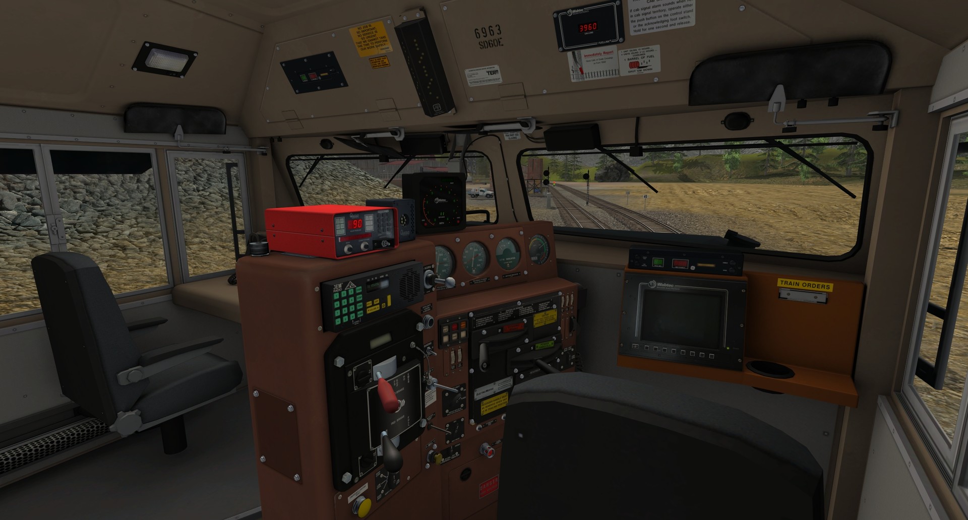 TANE DLC - NS SD60E - 6963 GoRail