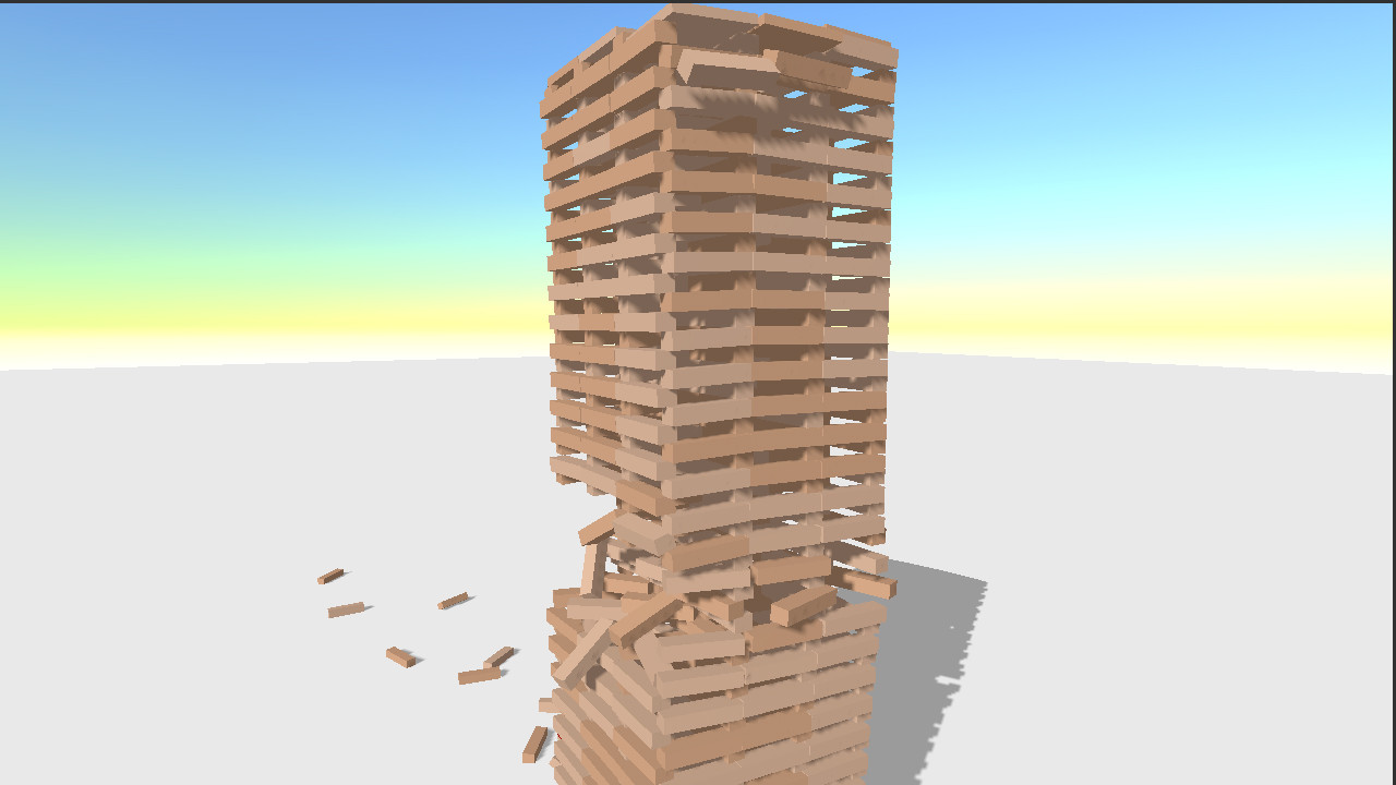 Realistic Tower Destruction