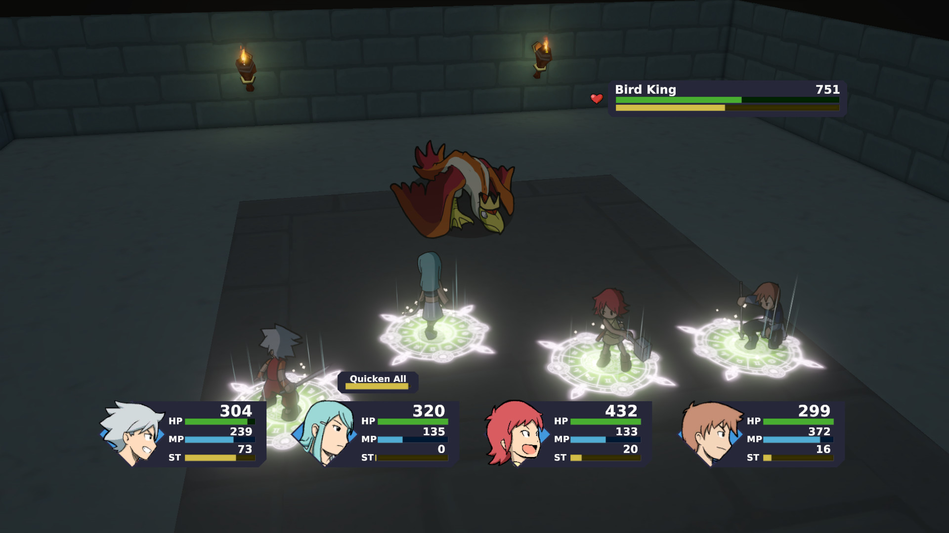 Crystal Story: The Hero and the Evil Witch