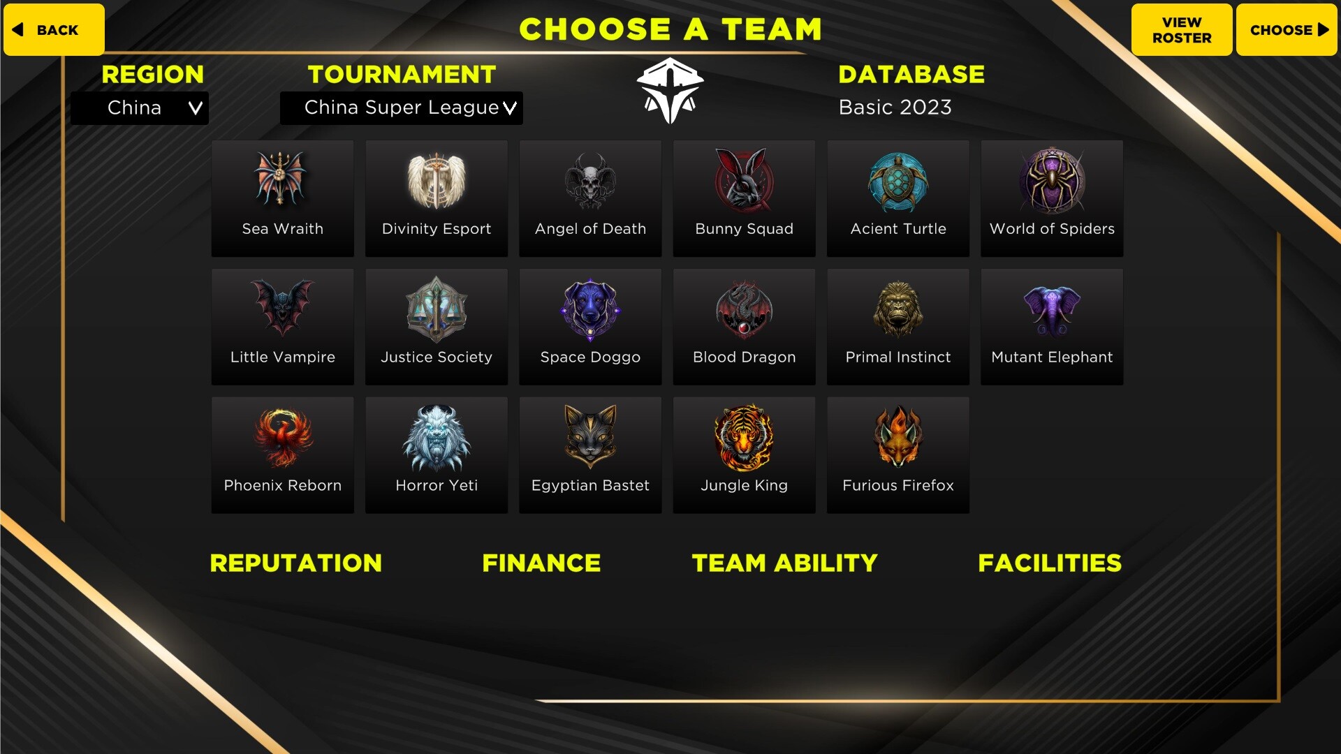 MOBA Esport Manager 23