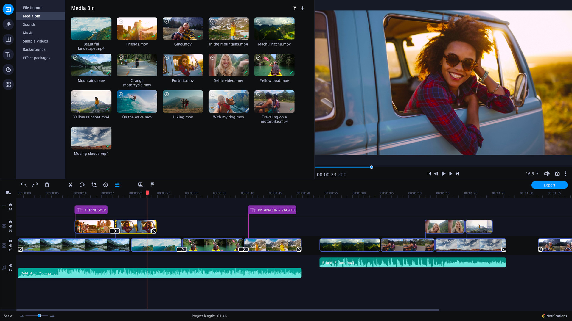 Movavi Video Editor Plus 2021 - Video Editing Software