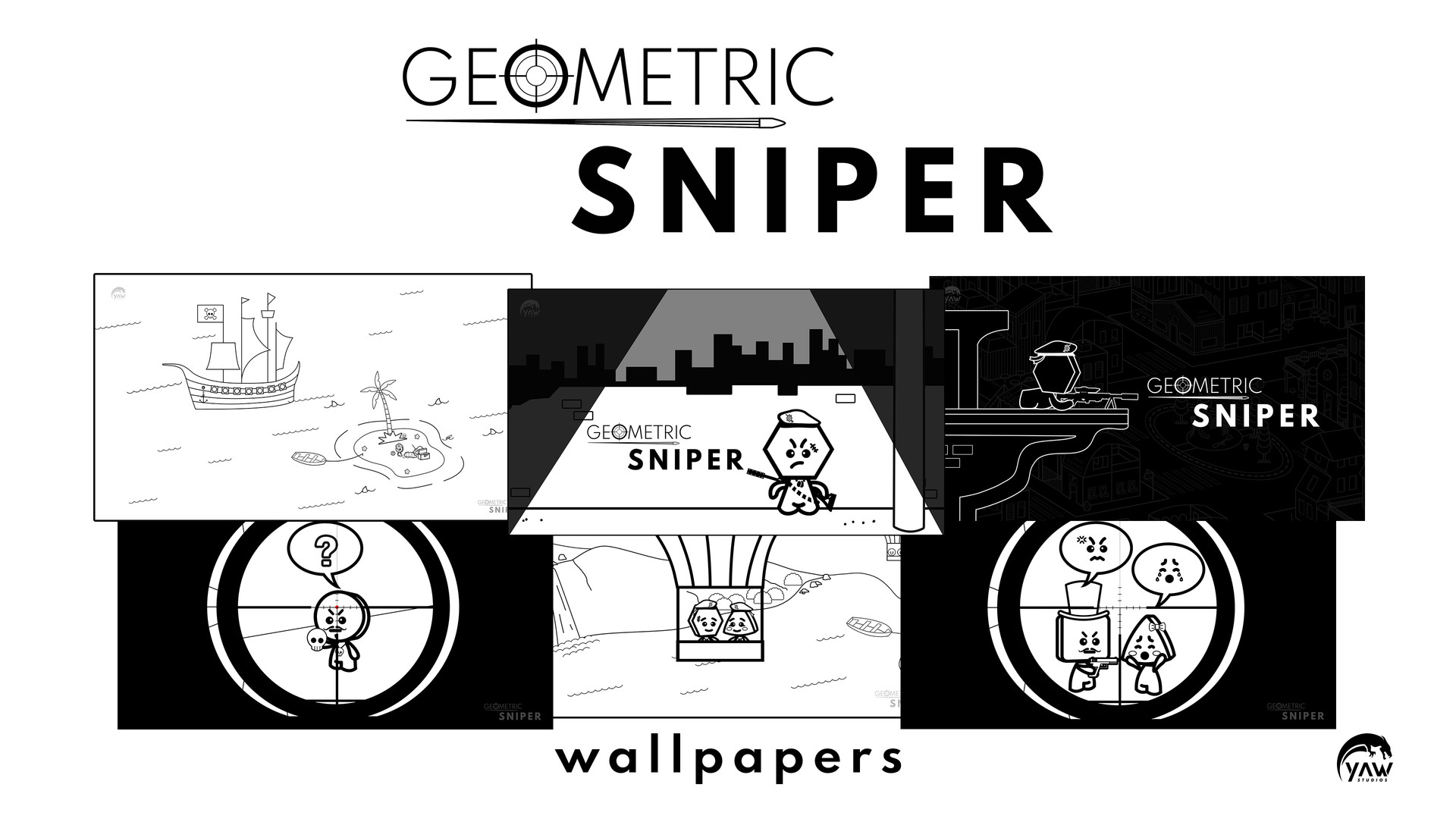 Geometric Sniper - Wallpapers