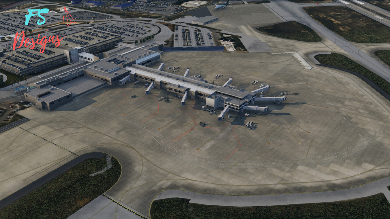 X-Plane 12 Add-on: FSDesigns - Pensacola International Airport