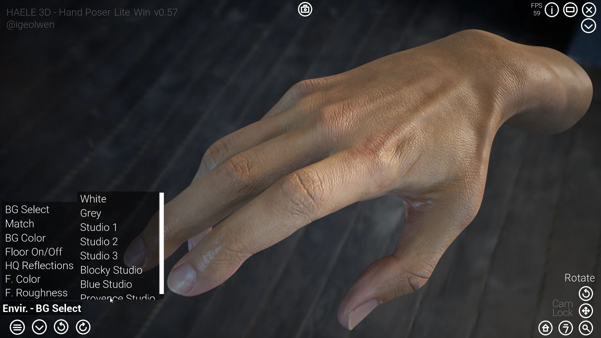 HAELE 3D - Hand Poser Lite