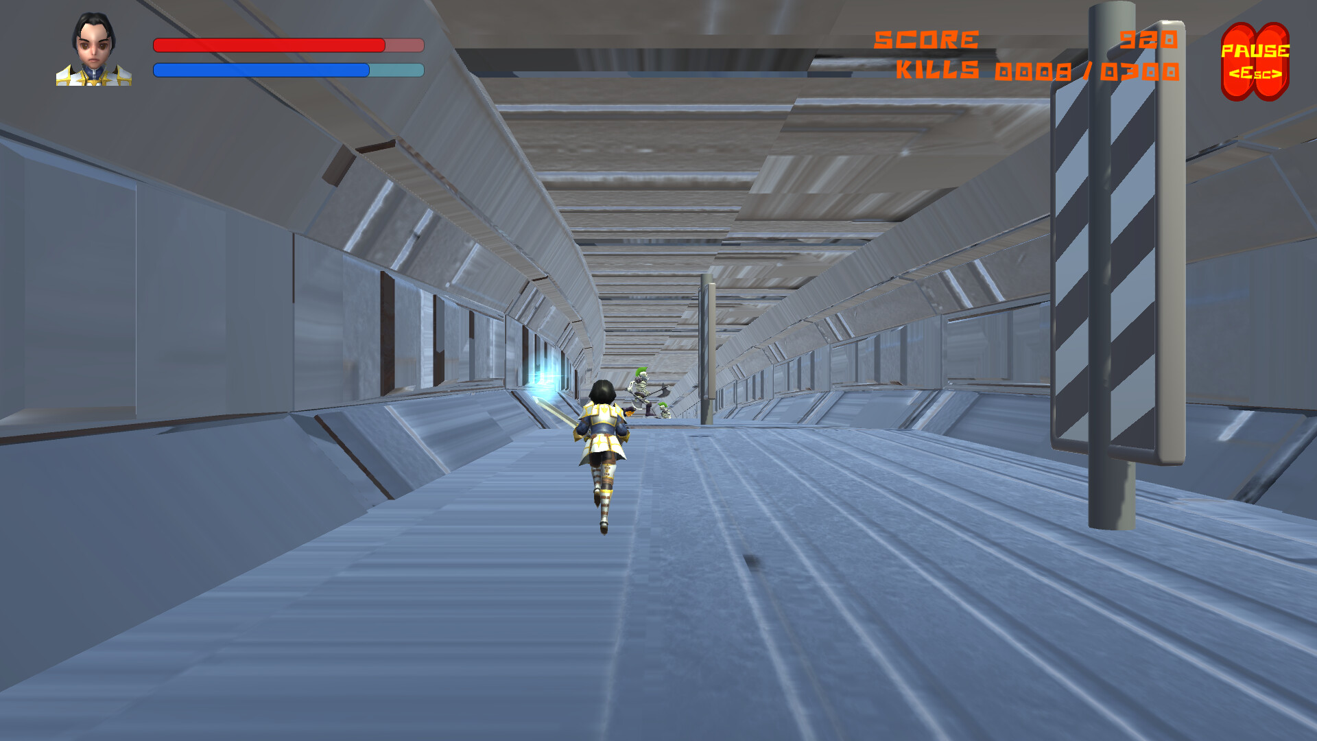 Marmargee Fighter Girl vs. Zombies & Monsters!
