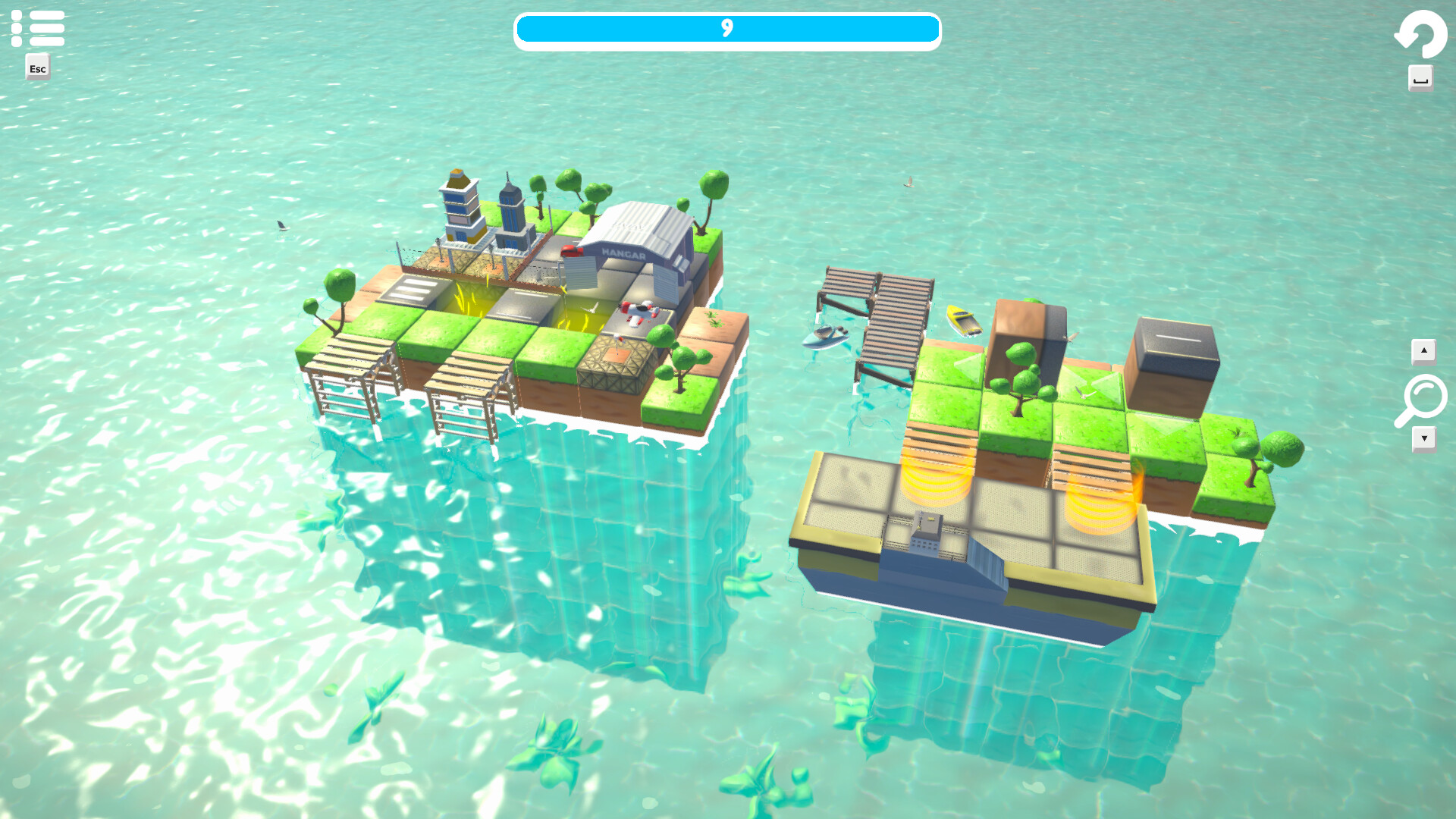 Cube Airport - Puzzle