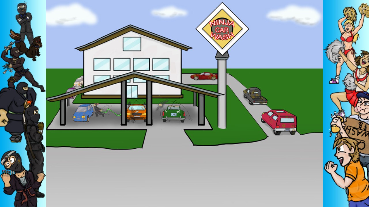 Car Washer: Summer of the Ninja Demo
