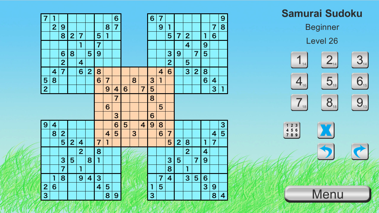 Ultimate Sudoku Collection - Samurai Beginner Pack