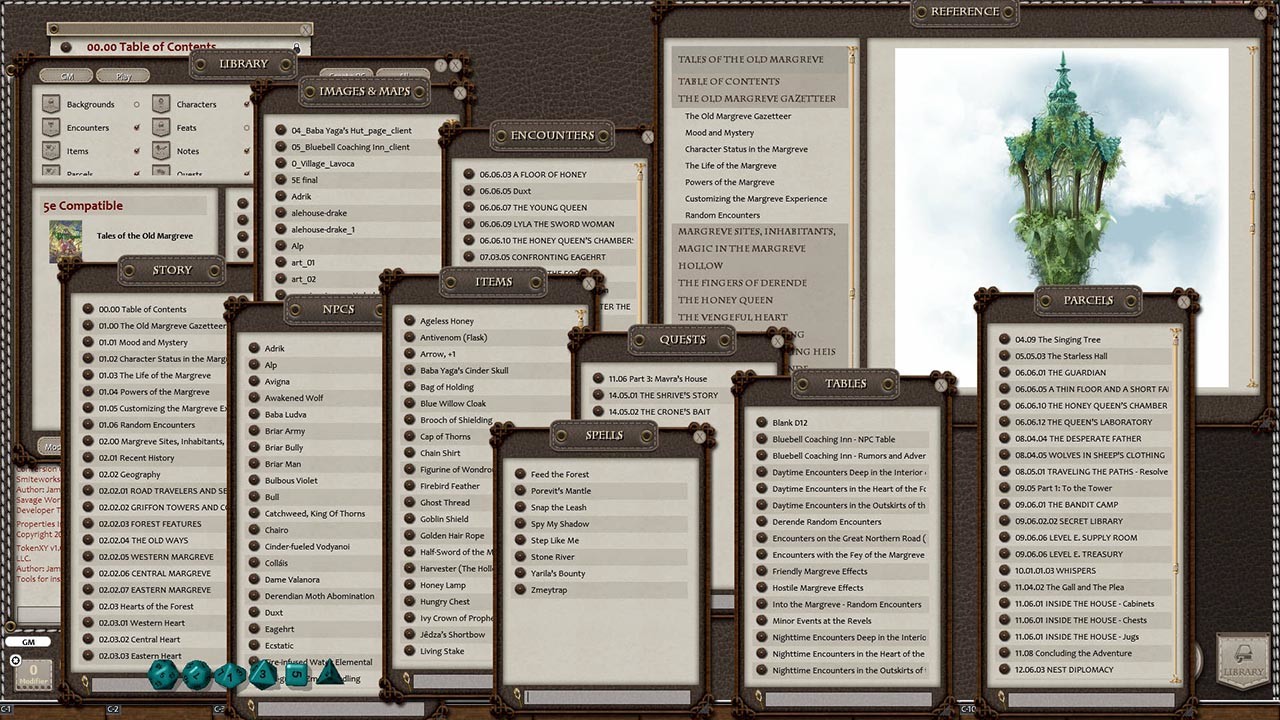 Fantasy Grounds - Tales of the Old Margreve (5E)