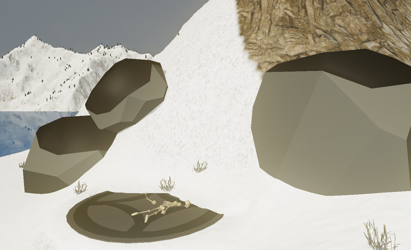 GameGuru MAX Low Poly Asset Pack - Arctic Ruins