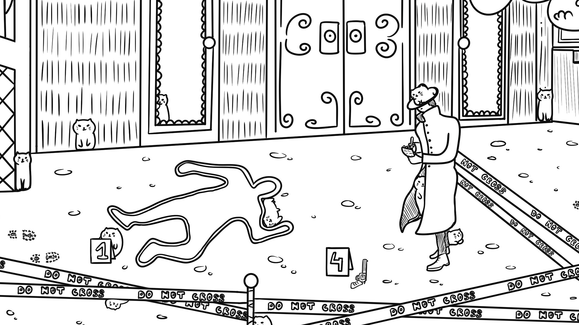 100 Crime Cats