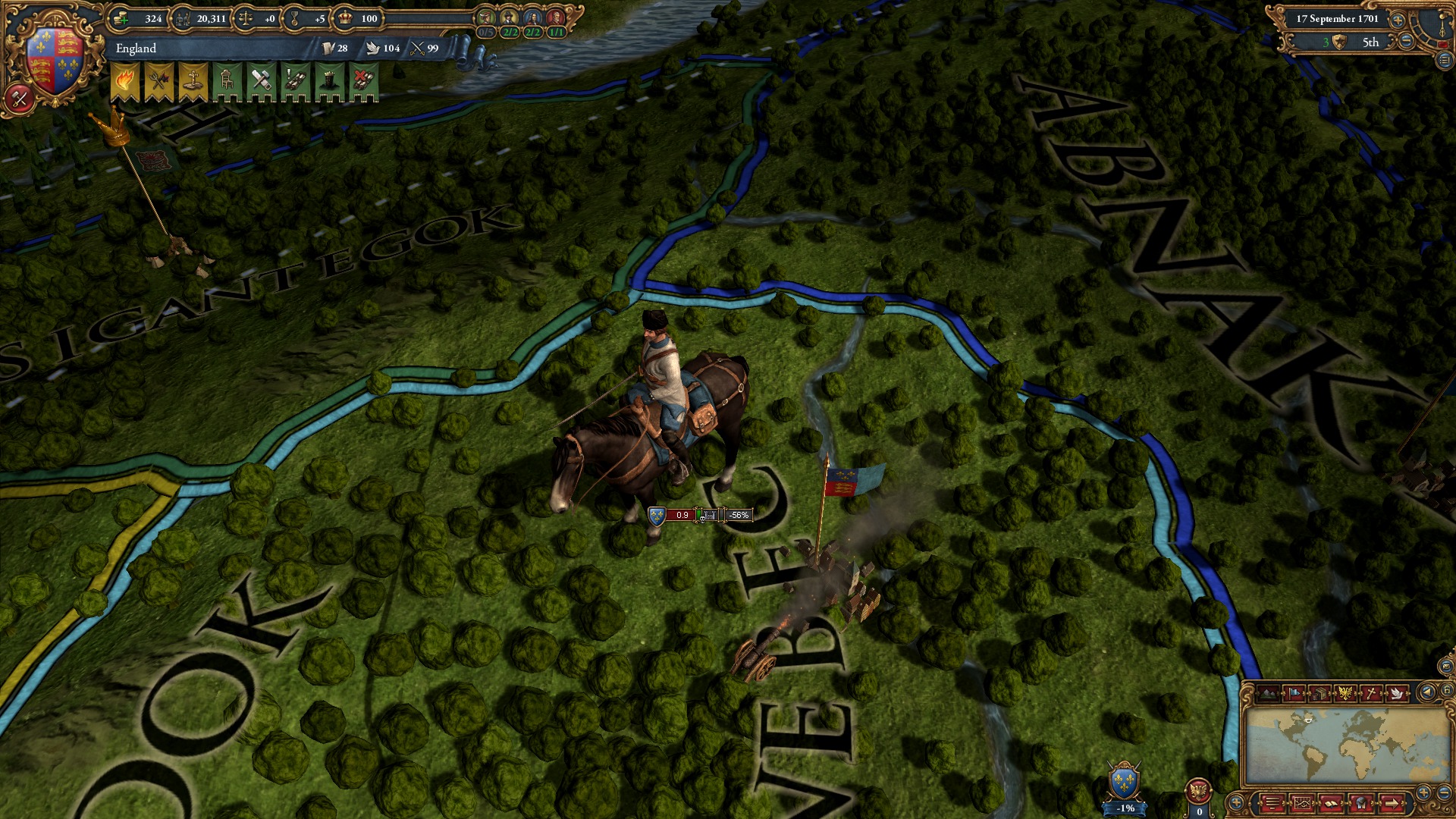 Europa Universalis IV: Colonial British and French Unit pack