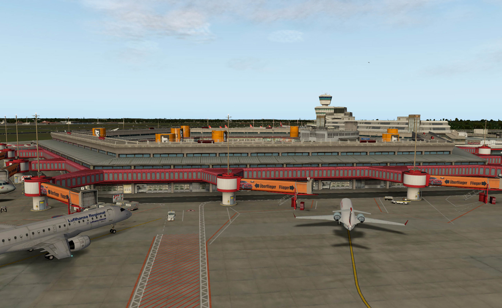 X-Plane 11 - Add-on: Aerosoft - Airport Berlin-Tegel