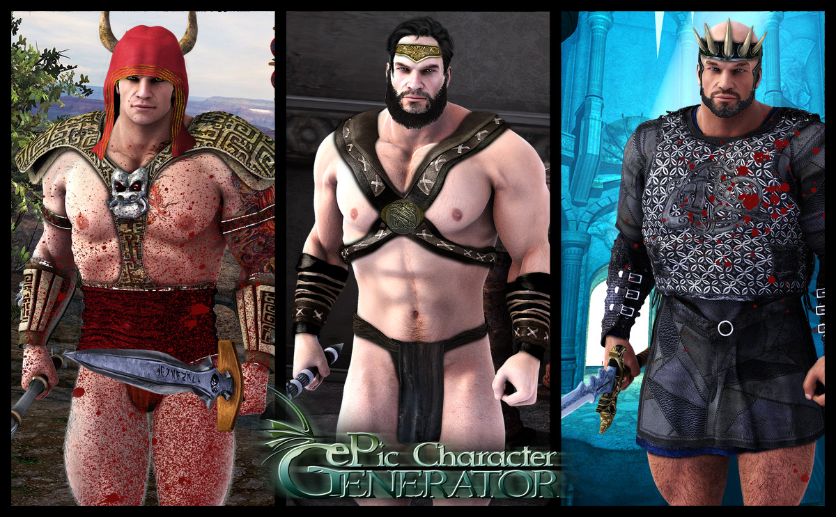 ePic Character Generator - Season #2: Muscular Barbarian