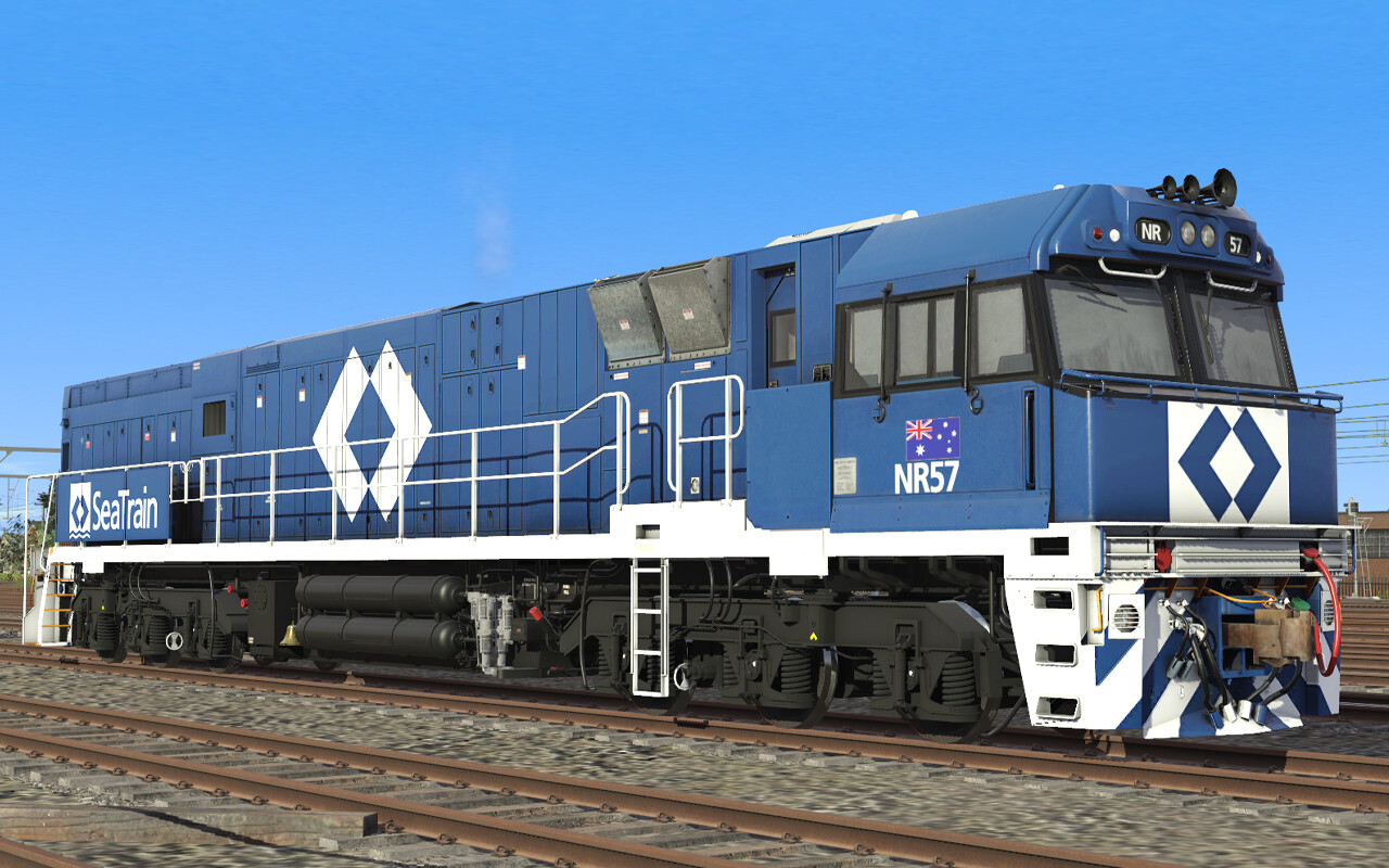 Trainz Plus DLC - NR Class Locomotive - SeaTrain Pack