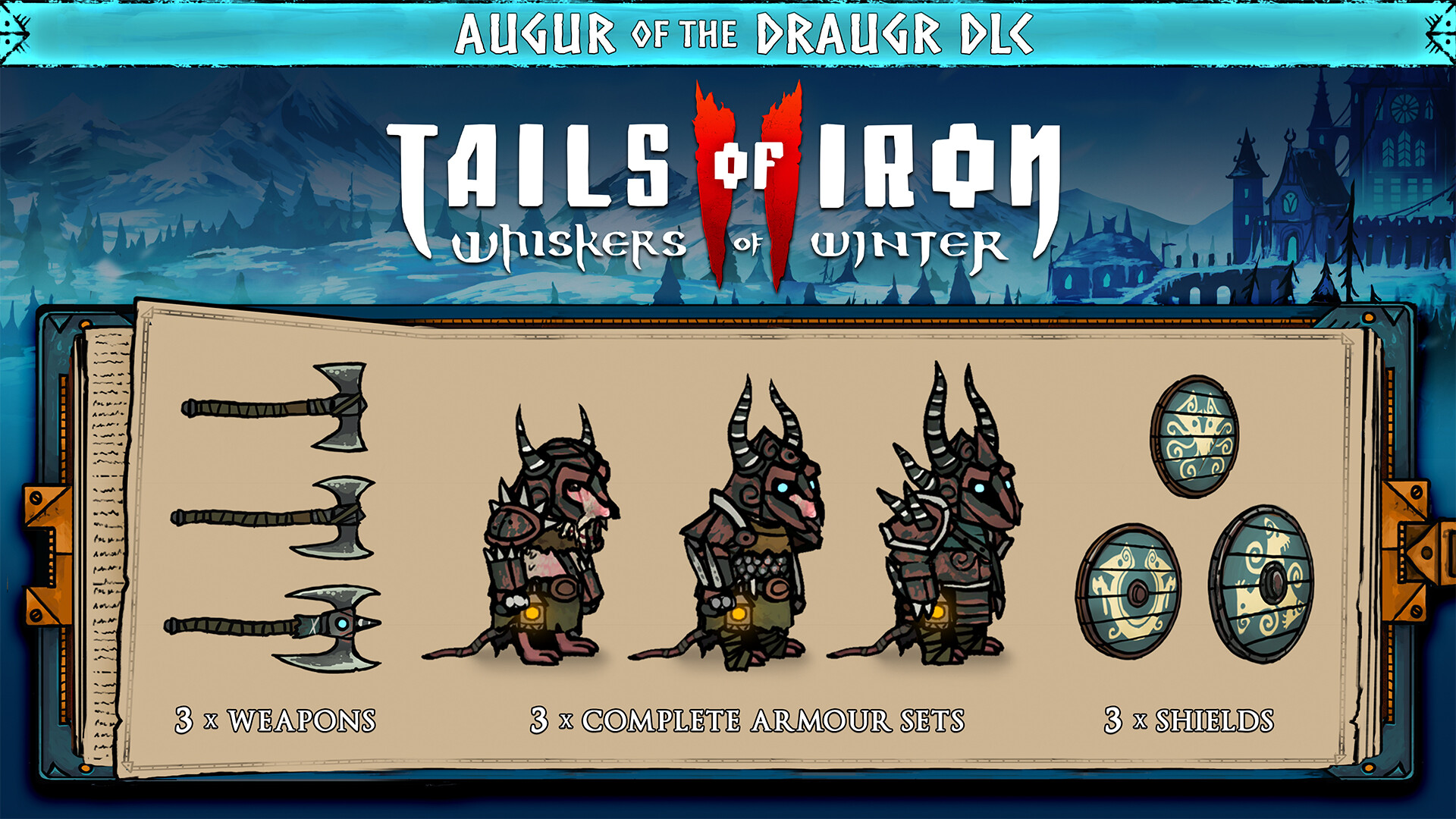 Tails of Iron 2: Whiskers of Winter - Augur of the Draugr Armour Pack