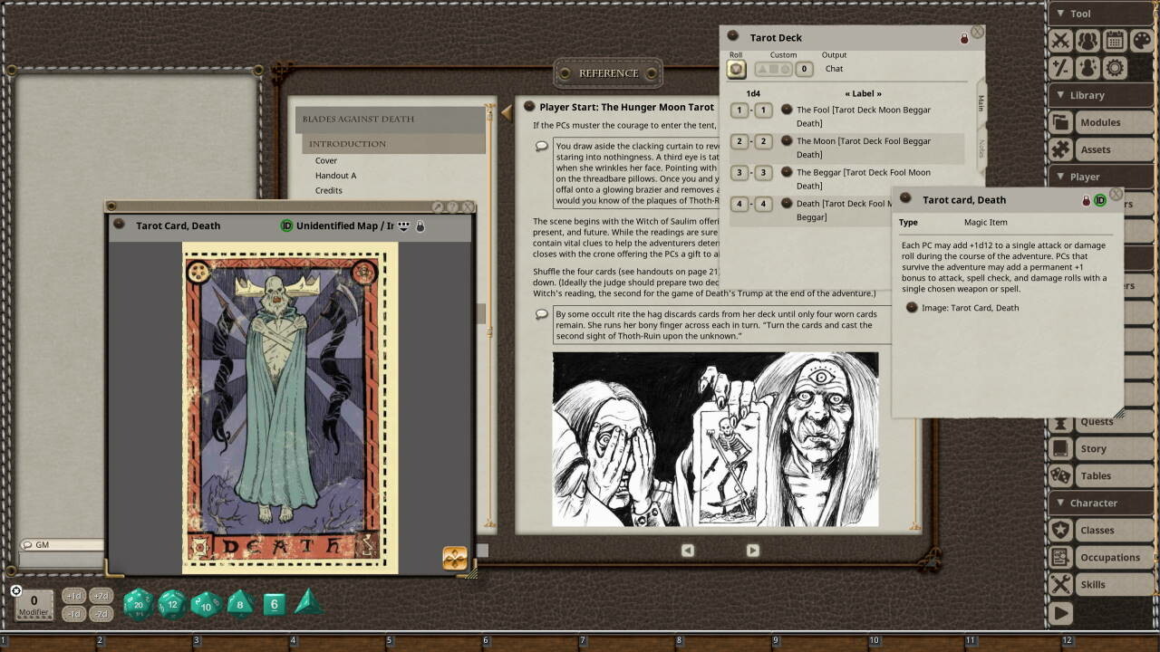 Fantasy Grounds - Dungeon Crawl Classics #74: Blades Against Death