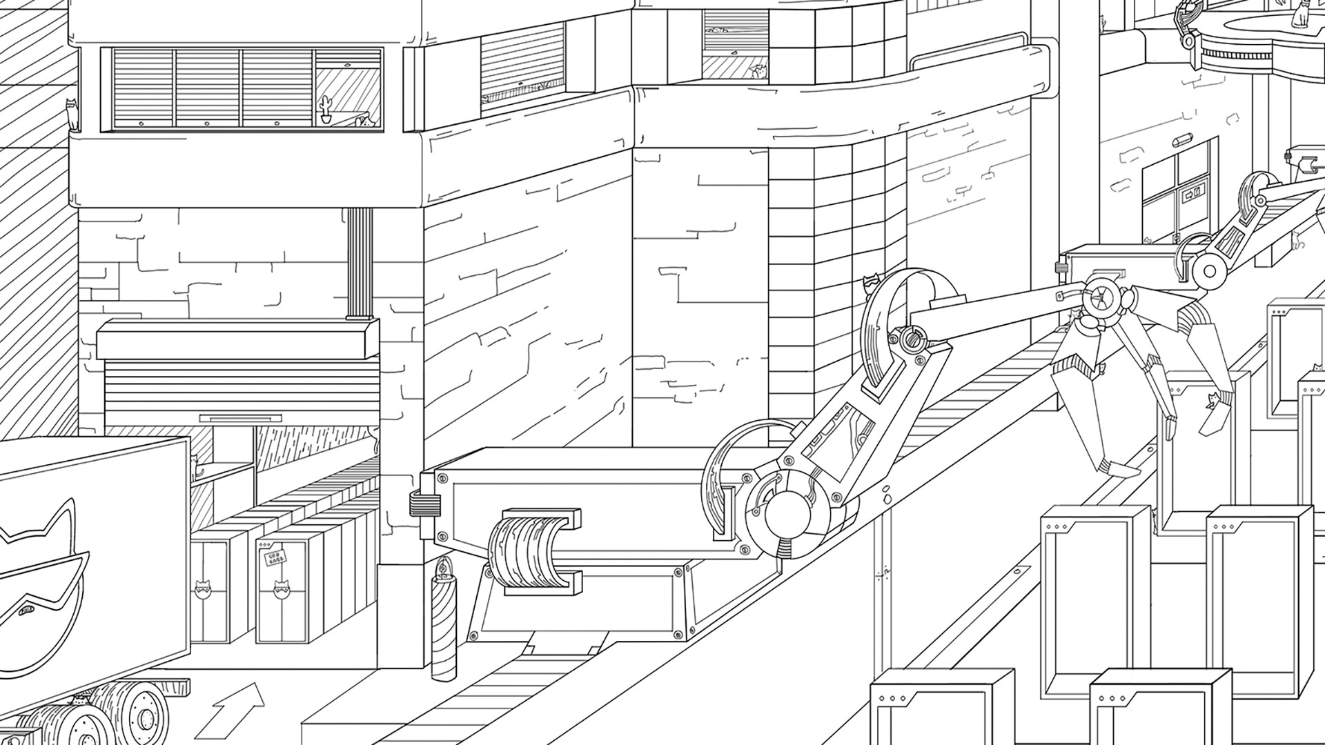 Hidden Robo Cats - Artbook