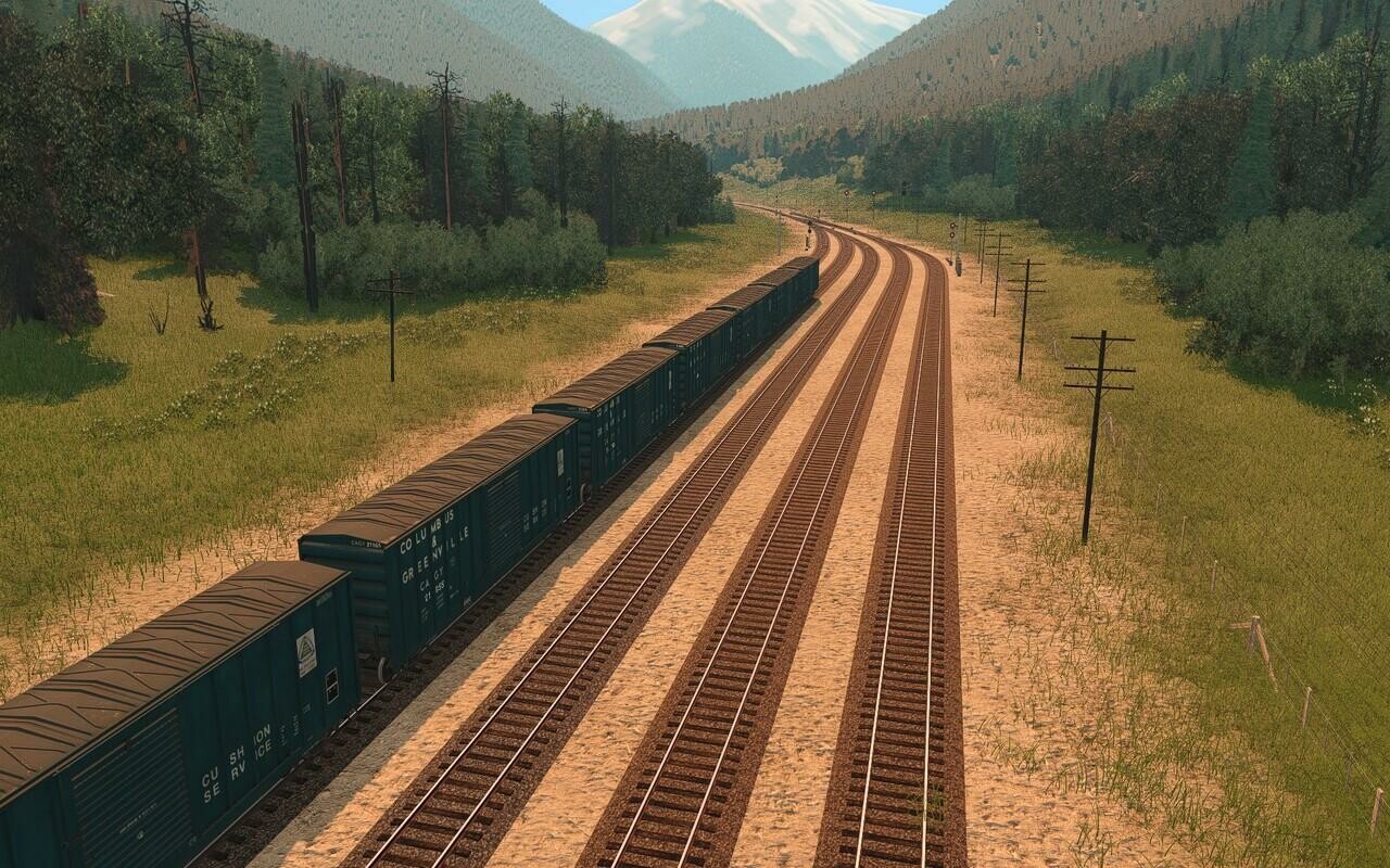 Trainz Plus DLC - USA Route - Far Northern Mountains
