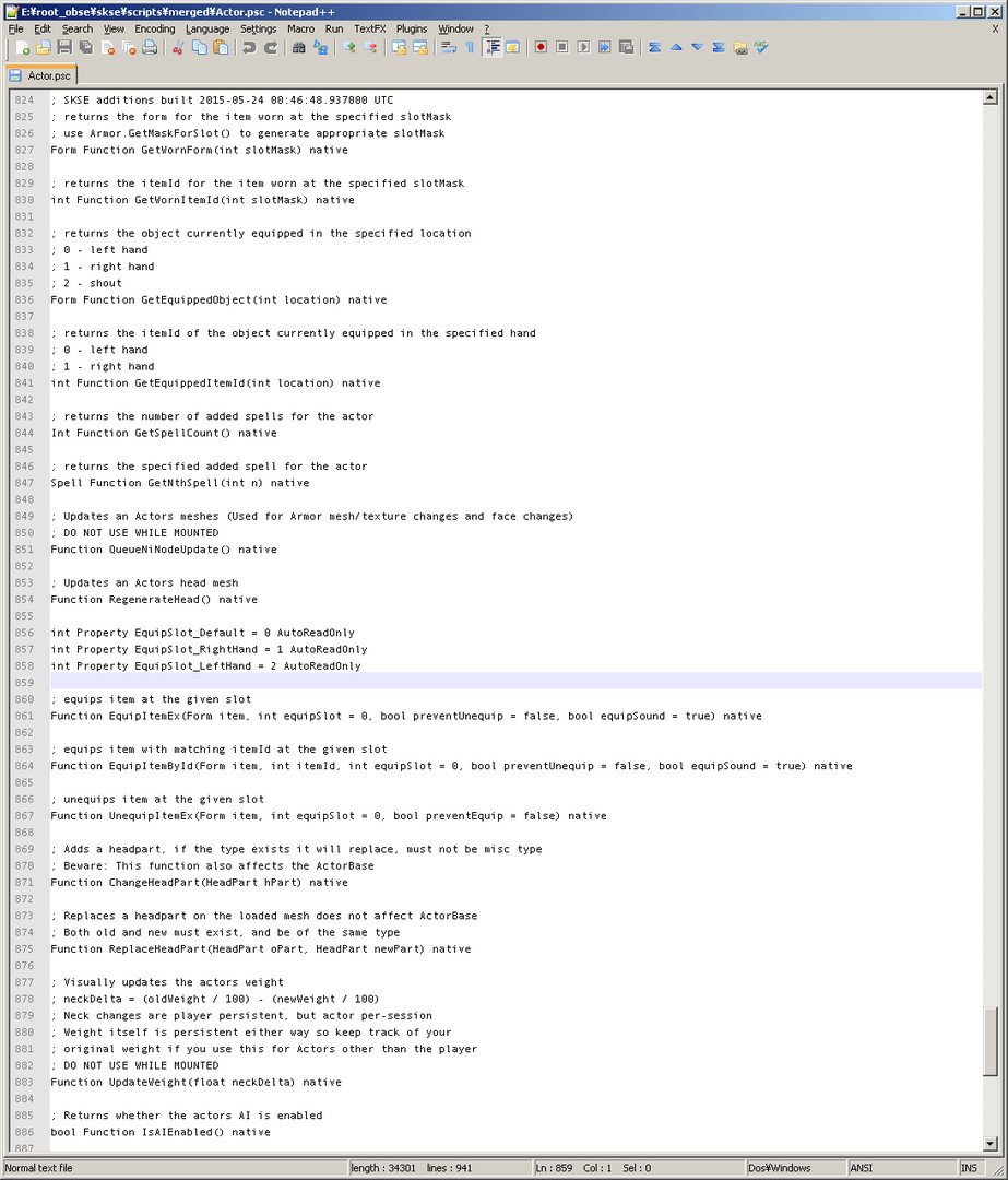 Skyrim Script Extender (SKSE)