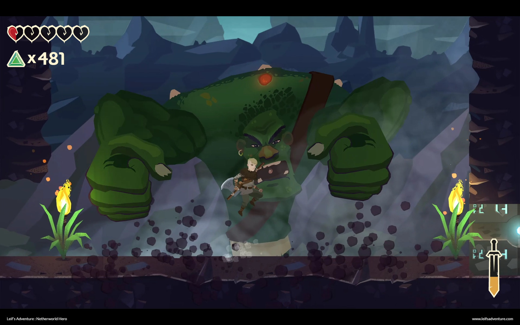 Leif's Adventure: Netherworld Hero Demo