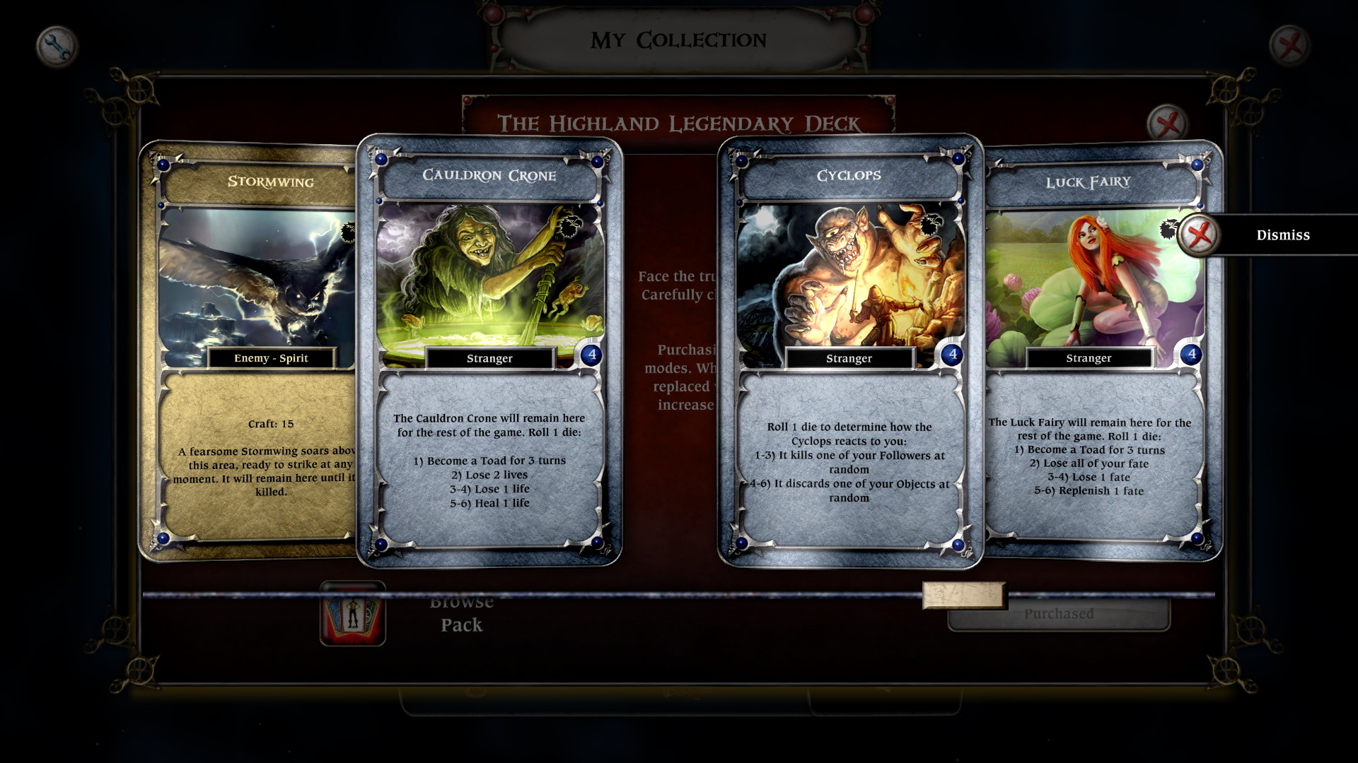 Talisman - The Highland Expansion: Legendary Deck