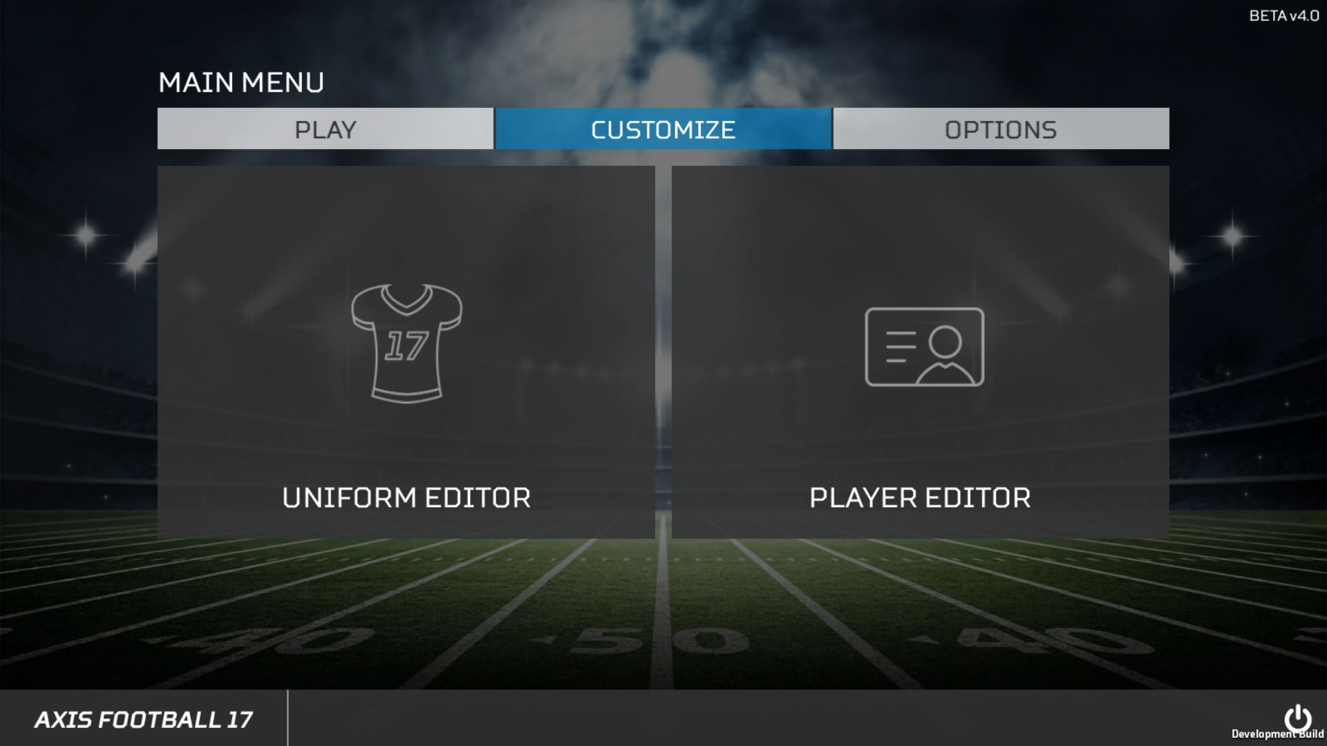 Axis Football 2017