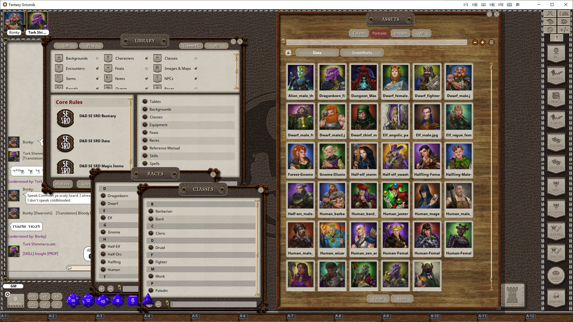 Fantasy Grounds Unity Demo