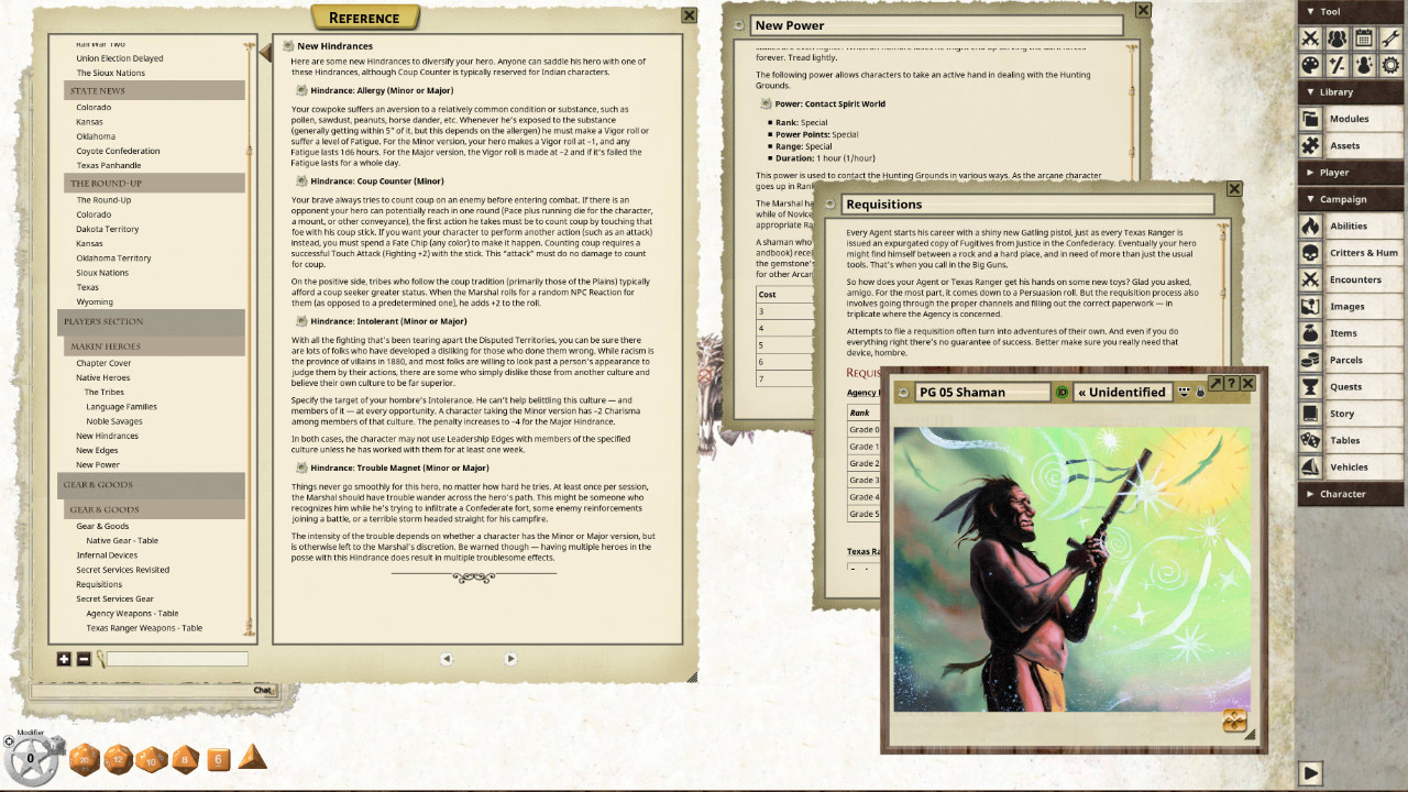 Fantasy Grounds - Deadlands Reloaded: The Last Sons