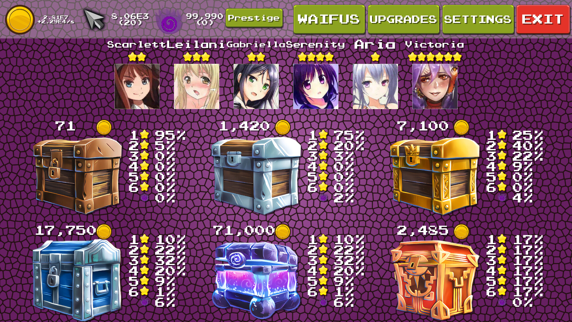 Loot Box Waifus
