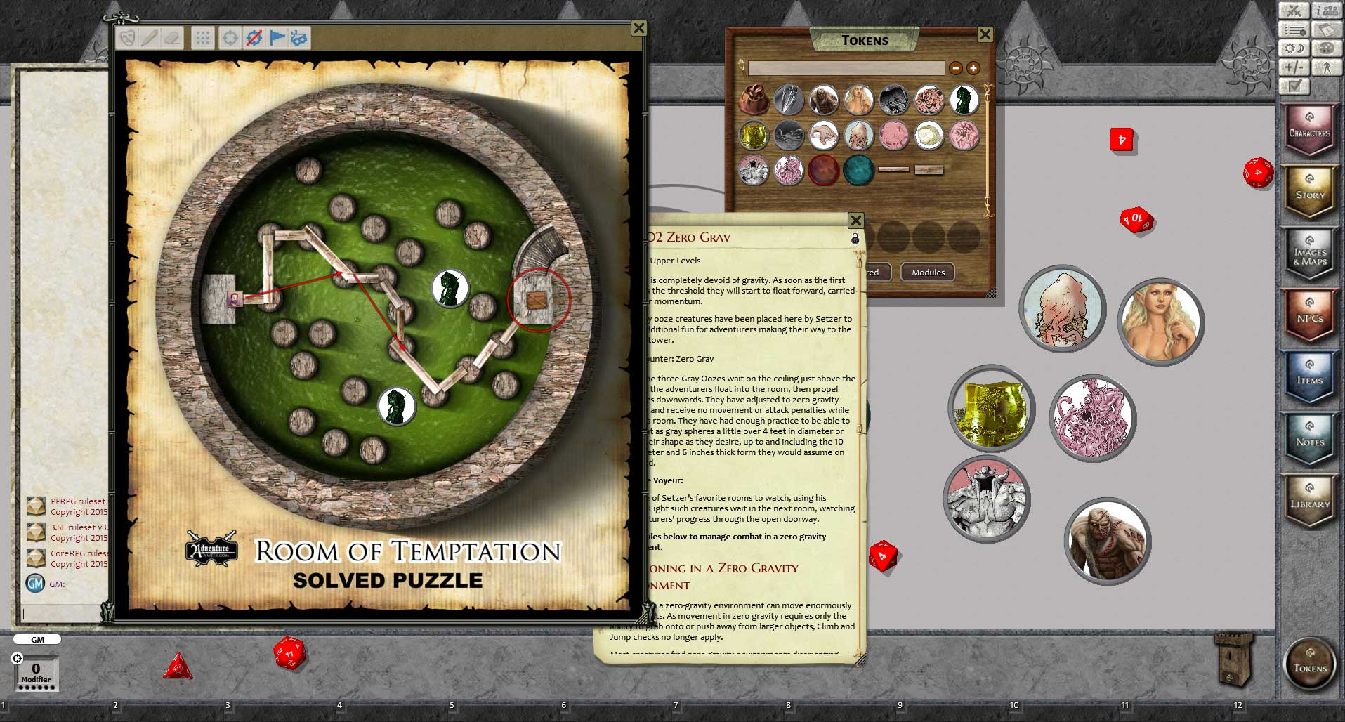 Fantasy Grounds - A09: Rogue Wizard (PFRPG)