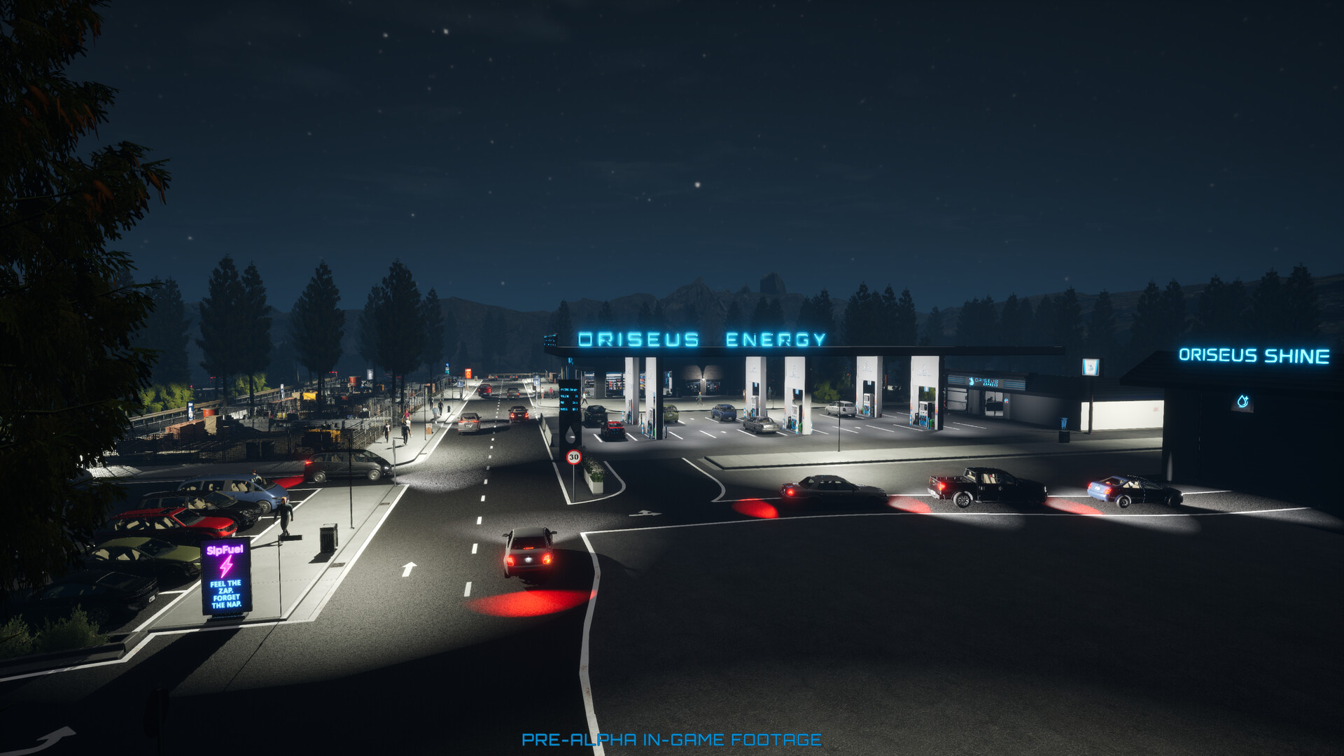 Rest Area Simulator