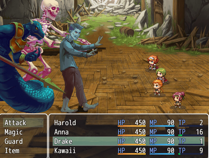 RPG Maker MV - The Story of Pixels - Monster Pack