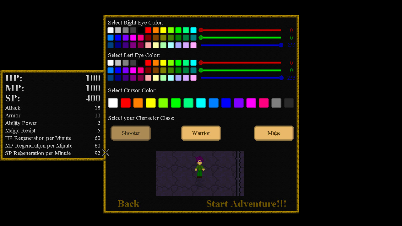 The Legendary Player - Make Your Reputation Demo