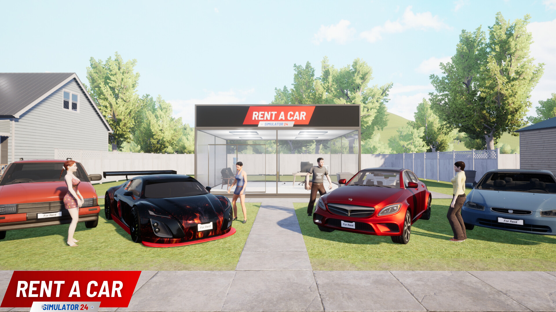 Rent A Car Simulator 24 Demo