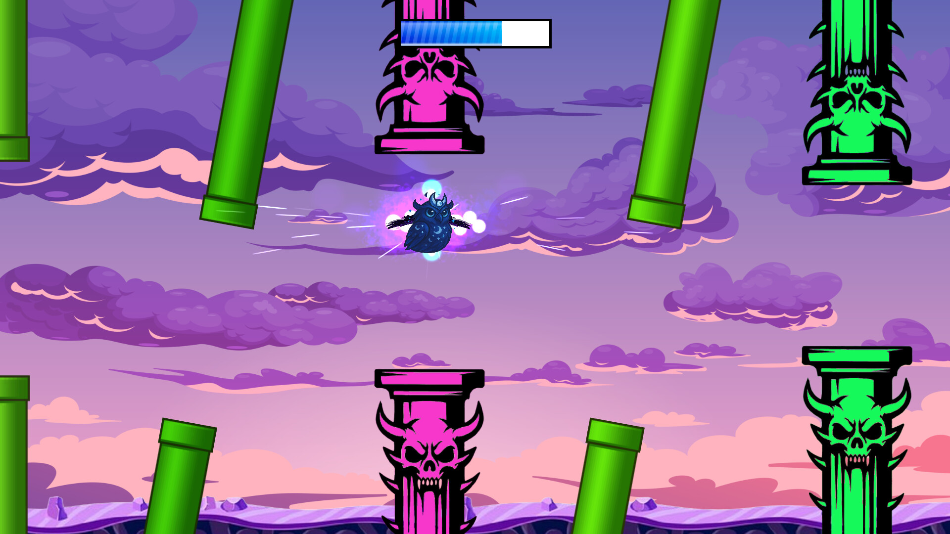 Fly to death! 2D Jumping Game