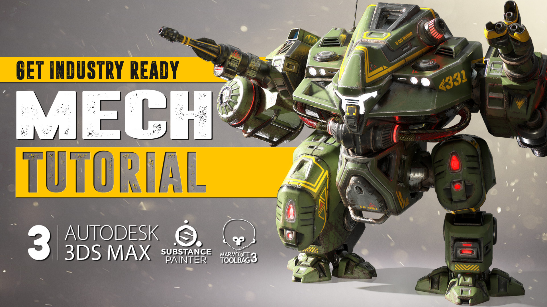 Mech Tutorial - 3Ds Max & Substance Painter
