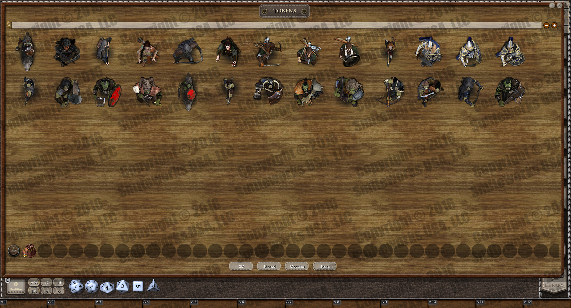 Fantasy Grounds - Darkwoulfe's Token Pack Volume 20