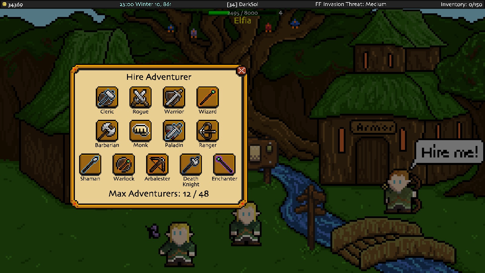 Adventurer Manager